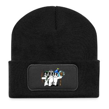 Medievalsnap - Recycled Patch Beanie - black - Front
