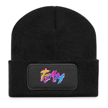 Team - Recycled Patch Beanie - black - Front