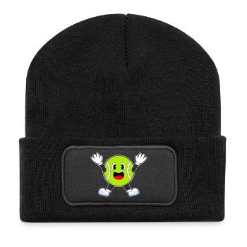 Tennis Ball Tennis - Recycled Patch Beanie - black - Front