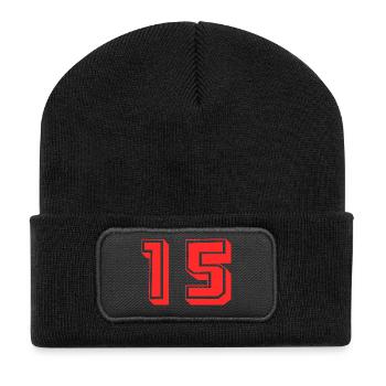 15. 15 YEARS. 15th ANNIVERSARY. 15 ANNIVERSARY. - Recycled Patch Beanie - black - Front
