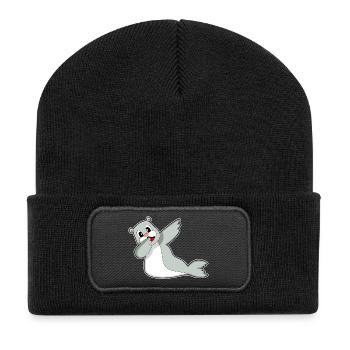 Seal Hip Hop Dance - Recycled Patch Beanie - black - Front