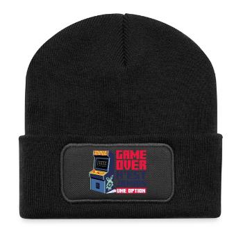 Galactic Blasters par Helfspawn - Beanie recyclé à patch - noir - Devant