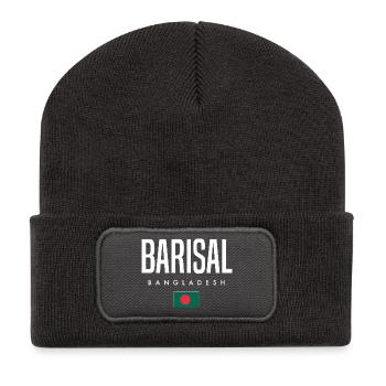 Barisal, Bangladesh - Recycled Patch Beanie - dark grey - Front