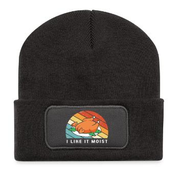Dad Grandpa Grandpa Thanksgiving Father - Recycled Patch Beanie - dark grey - Front