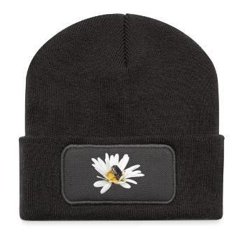 Rose chafer - Recycled Patch Beanie - dark grey - Front