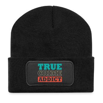 Krimi True Crime - Recycled Patch Beanie - black - Front