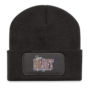Team Bride Hen Party Bachelorette Party 2026 - Recycled Patch Beanie - dark grey - Front