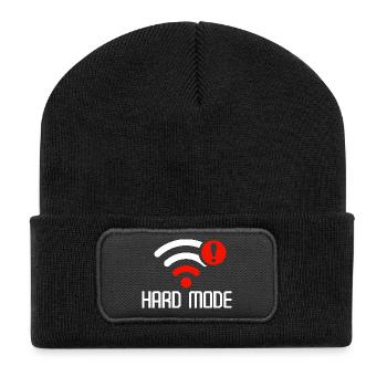 Gaming Gamer Video Games Controllers Gaming Gamers - Recycled Patch Beanie - black - Front
