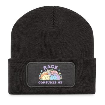Pastel Cats Cuddly Cloud - Recycled Patch Beanie - dark grey - Front