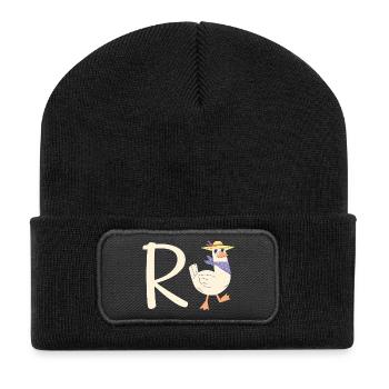 Duck Pension Retirement - Recycled Patch Beanie - black - Front
