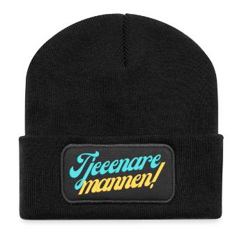 Servant Man - Ove Sundberg - Recycled Patch Beanie - black - Front