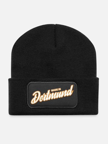 Dortmund - because it's your city! - Recycled Patch Beanie - black