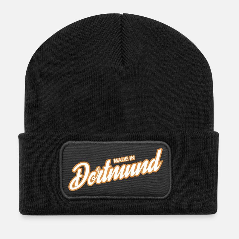 Dortmund - because it's your city! - Recycled Patch Beanie - black
