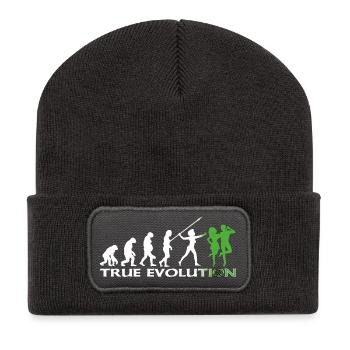 Évolution vers la danse traditionnelle irlandaise - Beanie recyclé à patch - charbon - Devant