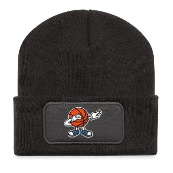 Dab dabbing basketball balle ball - Beanie recyclé à patch - charbon - Devant