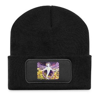 Sternentor der Engel - Sonja Ariel von Staden - Recycelte Patch Beanie - Schwarz - Vorne