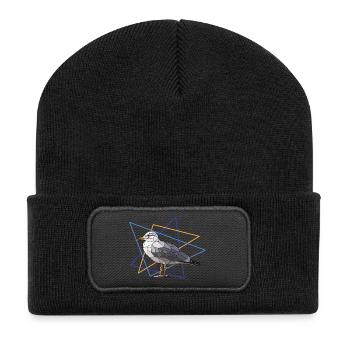 gull - Recycled Patch Beanie - black - Front