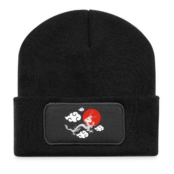 The Flight of the White Dragon - Recycled Patch Beanie - black - Front