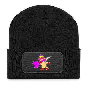 Pince à cupcakes Dartpfeil - Beanie recyclé à patch - noir - Devant