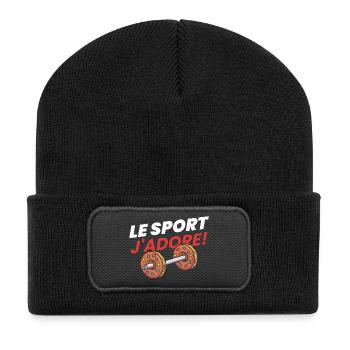Donut Sport - Recycled Patch Beanie - black - Front