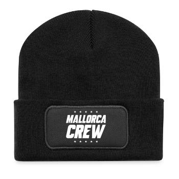 Mallorca Crew - Recycelte Patch Beanie - Schwarz - Vorne