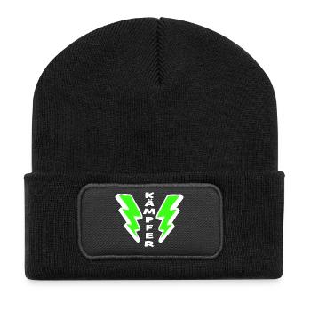 Fighter - Recycled Patch Beanie - black - Front