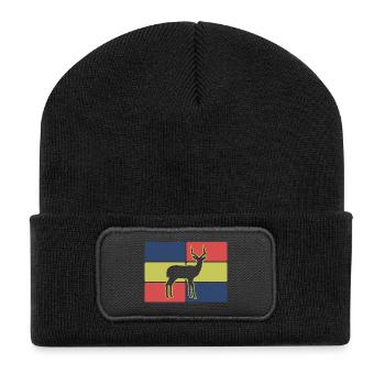 Antelope Africa Safari - Recycled Patch Beanie - black - Front