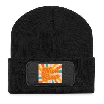 Neonatal Nurse - Recycled Patch Beanie - black - Front