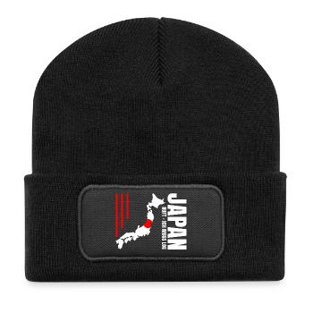 Emigrate to Japan - Recycled Patch Beanie - black - Front