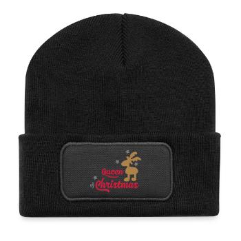 christmas - Recycled Patch Beanie - black - Front
