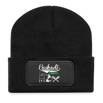 euskadi sports team 06 - Recycled Patch Beanie - black - Front