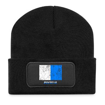 Brescia flag Fahne Flagge flag bandera drapeau - Recycled Patch Beanie - black - Front