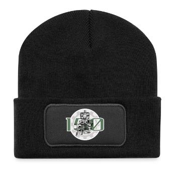 Simson MZ 150 - Recycelte Patch Beanie - Schwarz - Vorne