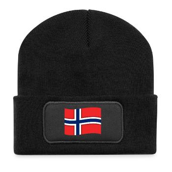 Norway - Design - Recycled Patch Beanie - black - Front