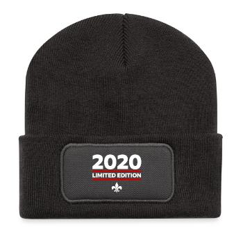 2020 Limited Edition - Recycelte Patch Beanie - Dunkelgrau - Vorne