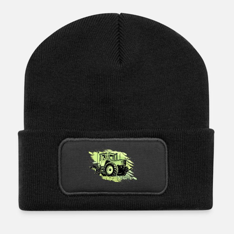 MB trac 1300 turbo - Recycelte Patch Beanie - Schwarz