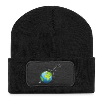 Murder of Planet Earth - Recycled Patch Beanie - black - Front