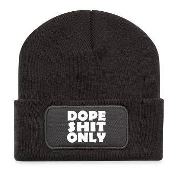 shit - Recycled Patch Beanie - dark grey - Front