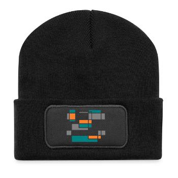 Graphic No.1 - Recycled Patch Beanie - black - Front