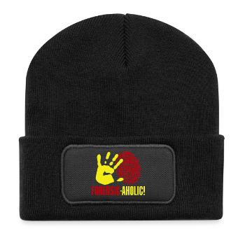 Majeure en sciences médico-légales - Beanie recyclé à patch - noir - Devant