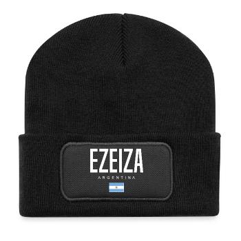 Ezeiza Argentina Argentinian - Recycled Patch Beanie - black - Front