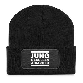 Bachelor party Jga - Recycled Patch Beanie - black - Front