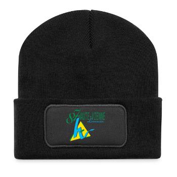 Logo Haute Vienne  87 Limousin - Beanie recyclé à patch - noir - Devant