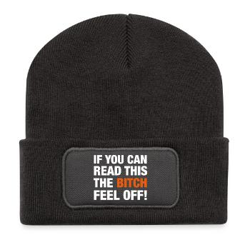Motorcyclist Passenger - Recycled Patch Beanie - dark grey - Front