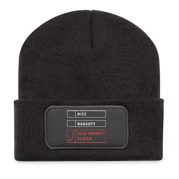 Para Handicap Eishockey - Recycled Patch Beanie - dark grey - Front