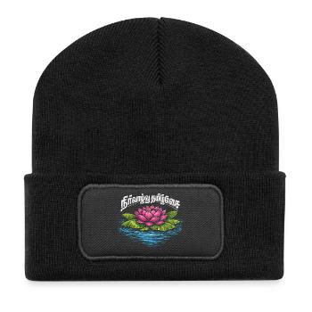 Tamil Tamilisch Sri Lanka - Recycelte Patch Beanie - Schwarz - Vorne