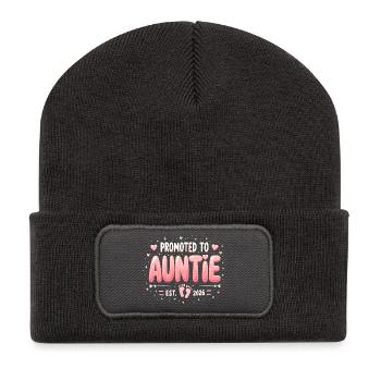 Tante 2026 Tante 2026 Promue Tante 2026 - Beanie recyclé à patch - charbon - Devant