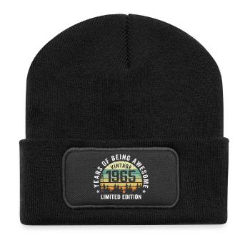 Legendary since 1965, Vintage Edition 1965 Retro - Recycled Patch Beanie - black - Front