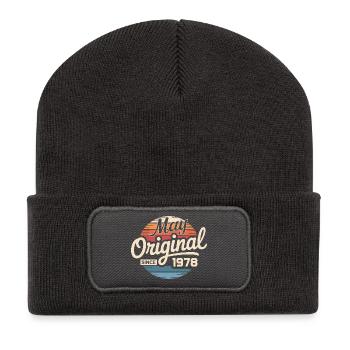 Legendary since May 1978 – Retro Vintage 1978 - Recycled Patch Beanie - dark grey - Front