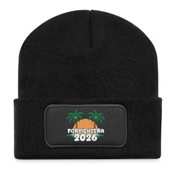 Formentera 2026 - Recycled Patch Beanie - black - Front